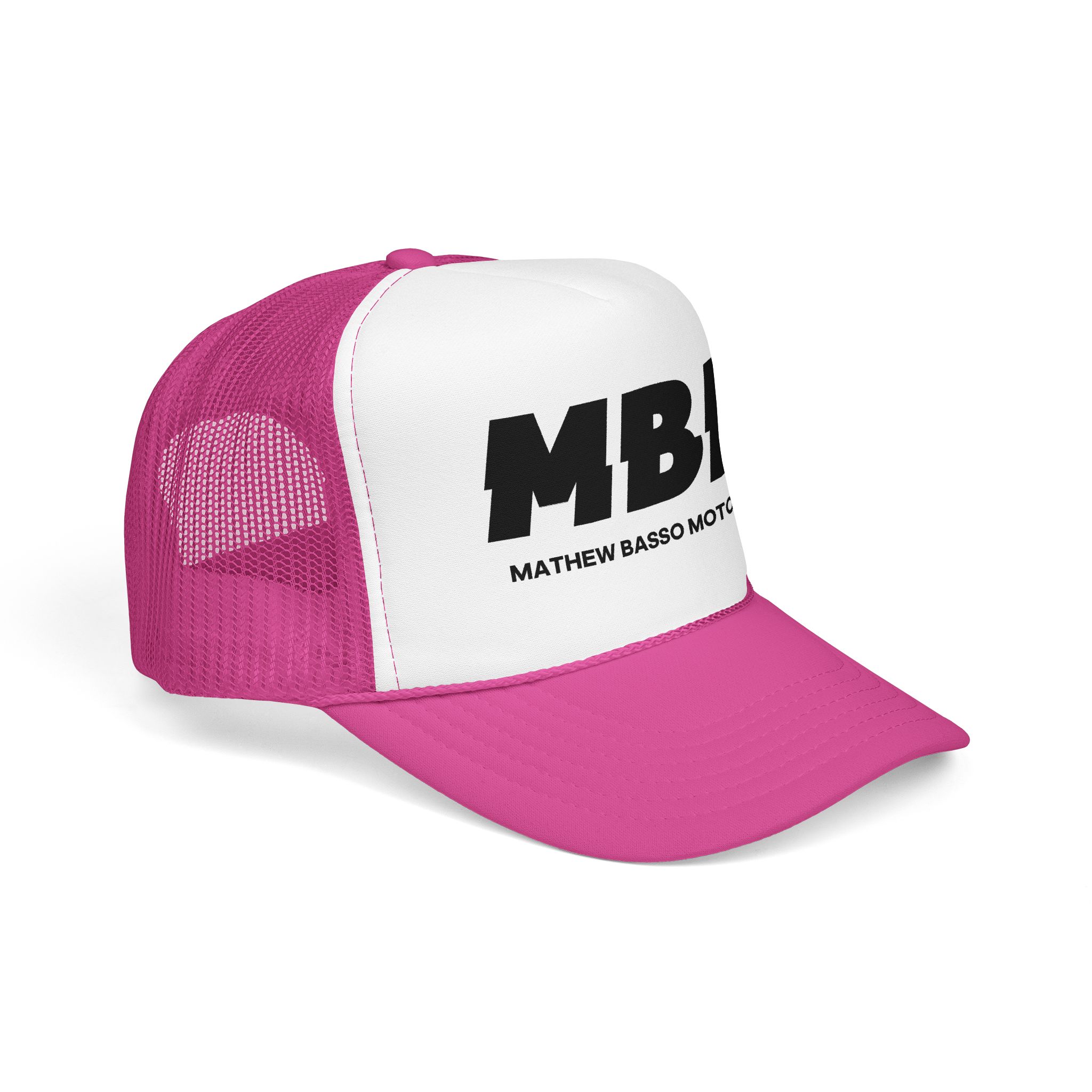 MBM Matthew Basso Motorsport Foam Trucker Hat | Racing Logo Cap - Image 32