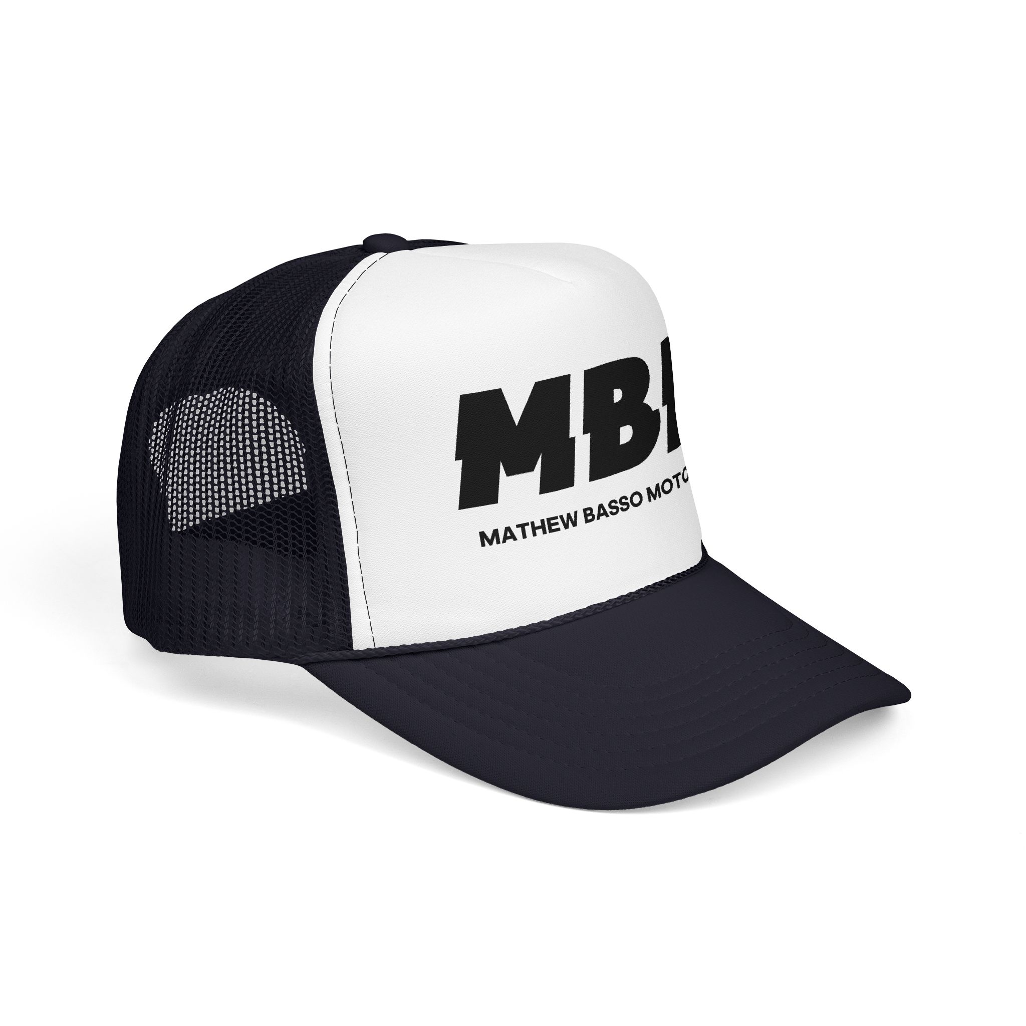 MBM Matthew Basso Motorsport Foam Trucker Hat | Racing Logo Cap - Image 50