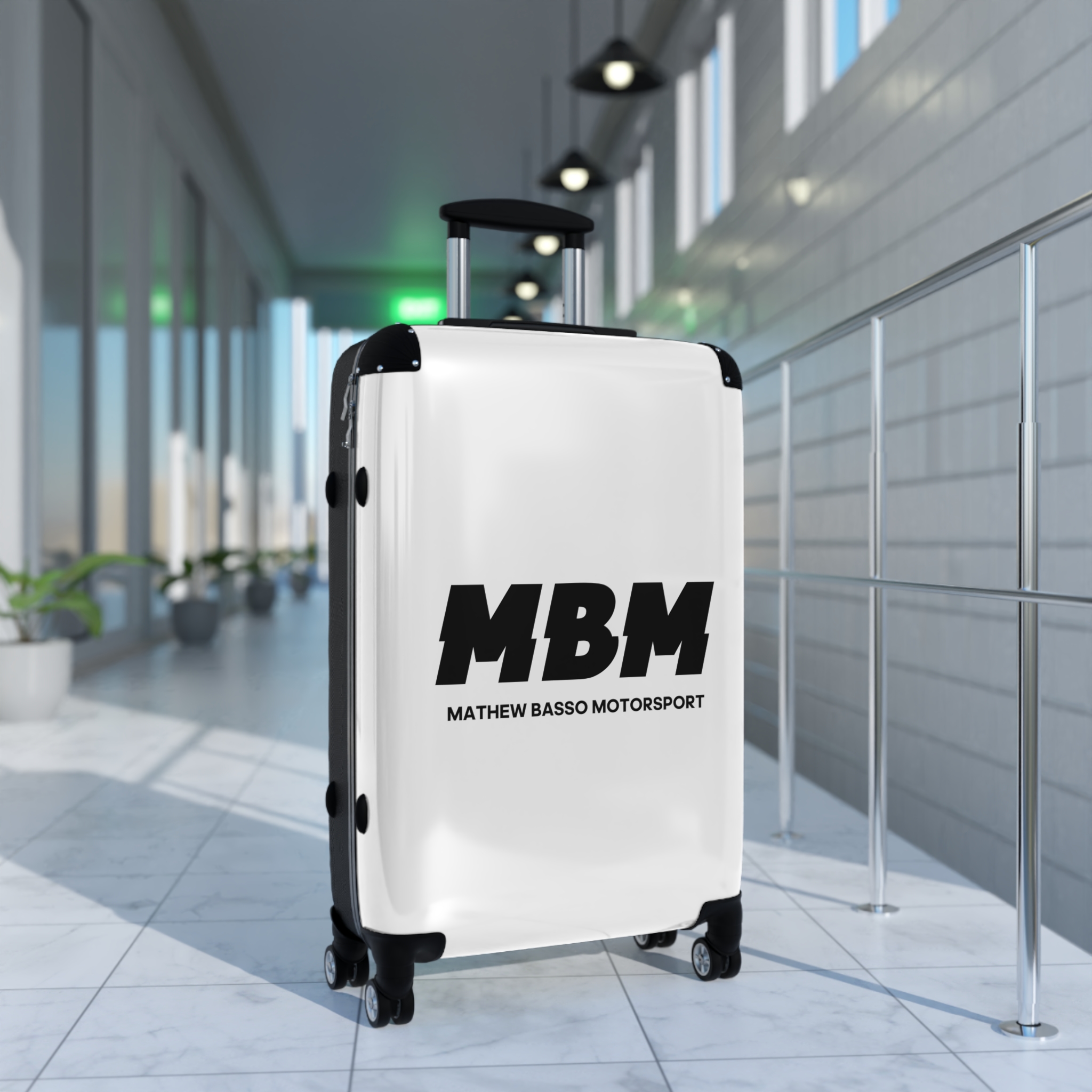 MBM Mathew Basso Motorsport Suitcase | Racing Logo Carry-On - Image 12