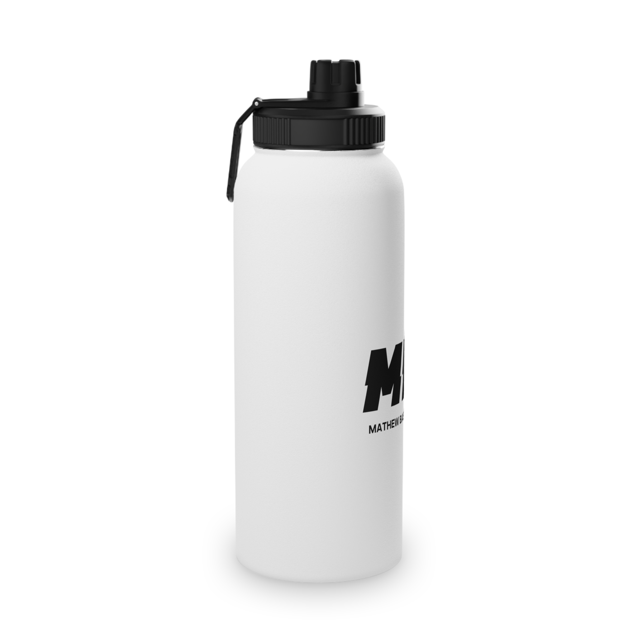 MBM Mathew Basso Motorsport Water Bottle | Stainless Steel Sports Lid - Image 17