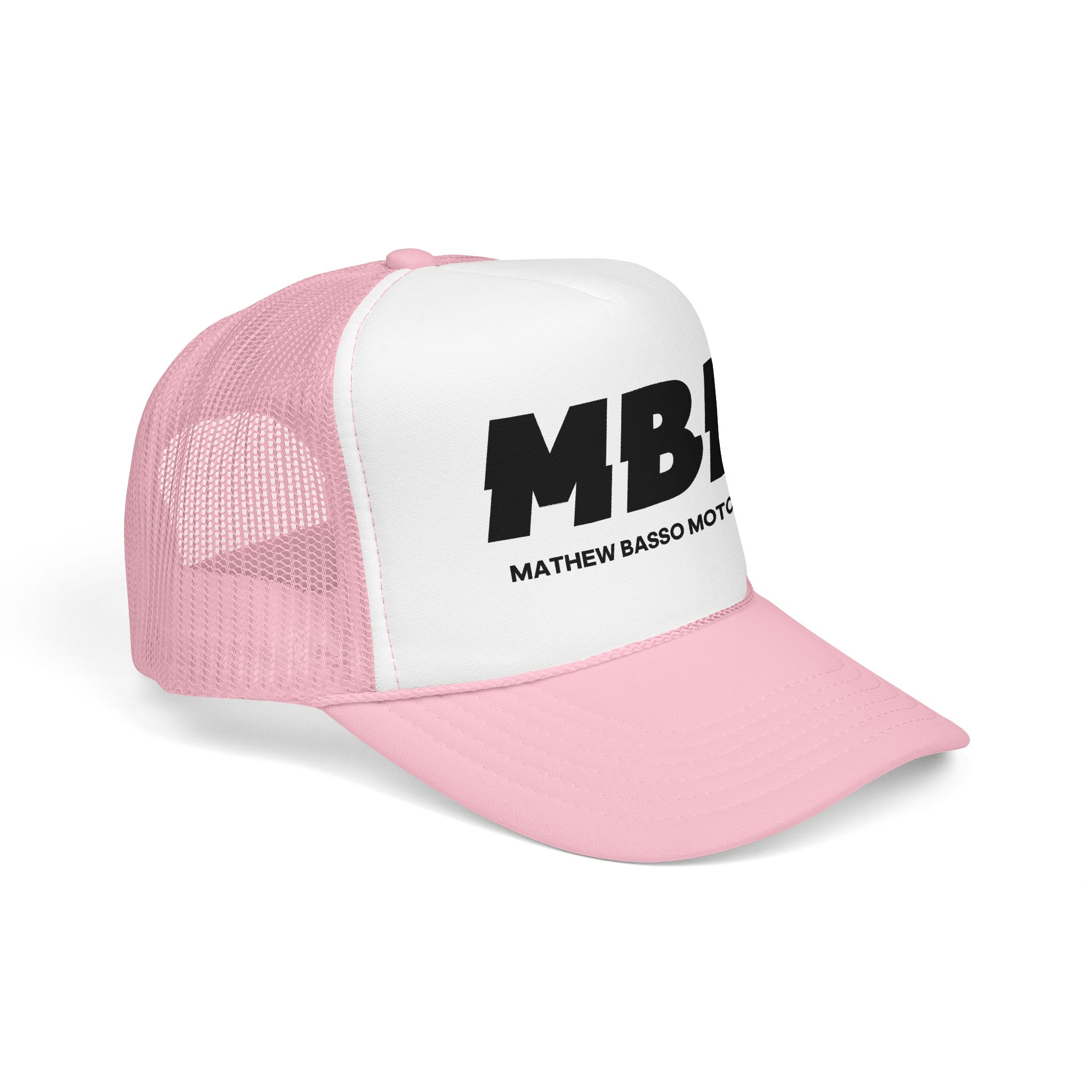 MBM Matthew Basso Motorsport Foam Trucker Hat | Racing Logo Cap - Image 44