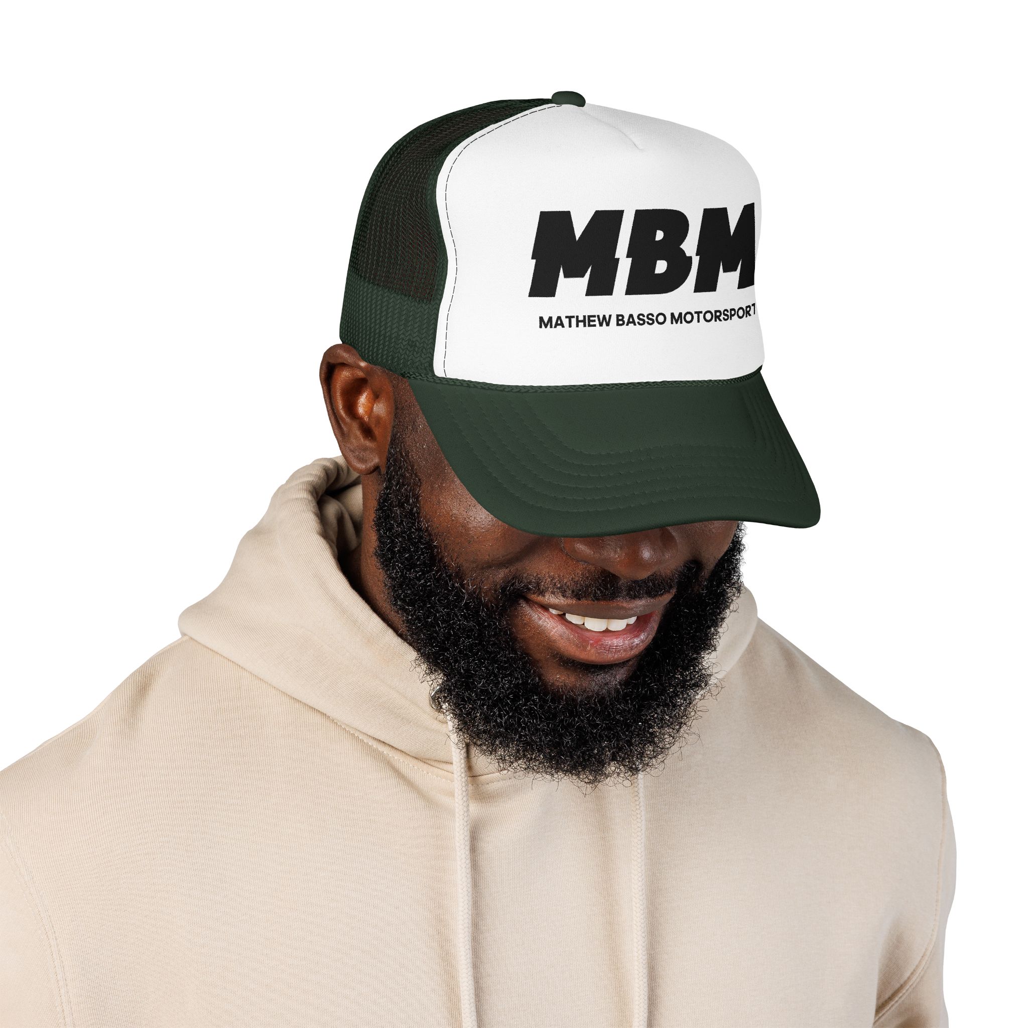MBM Matthew Basso Motorsport Foam Trucker Hat | Racing Logo Cap - Image 28