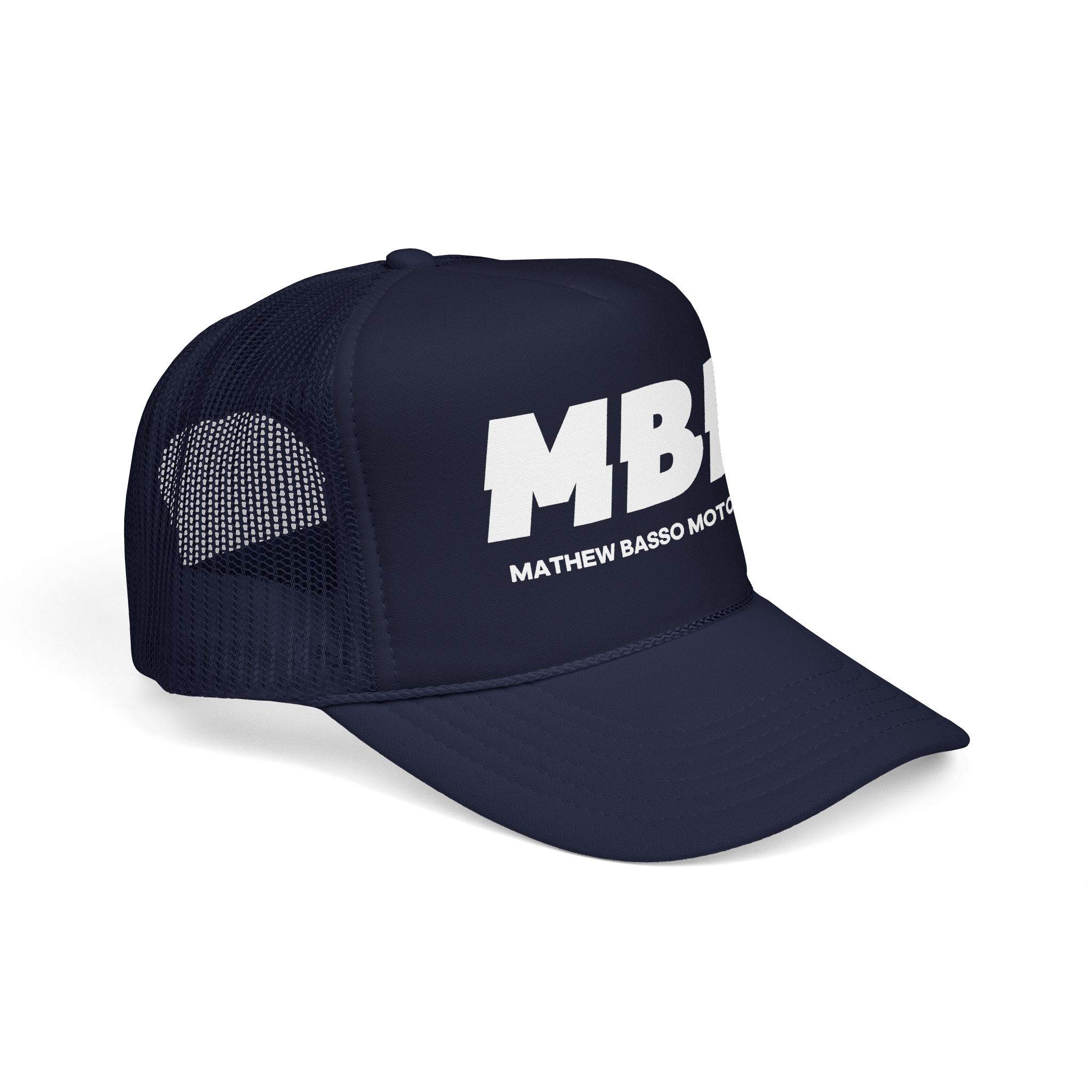 MBM Matthew Basso Motorsport Foam Trucker Hat | Racing Logo Cap - Image 14