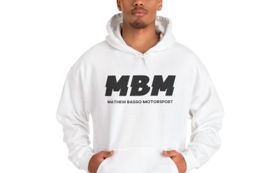 MBM Mathew Basso Motorsport Hoodie | Racing Logo Sweatshirt