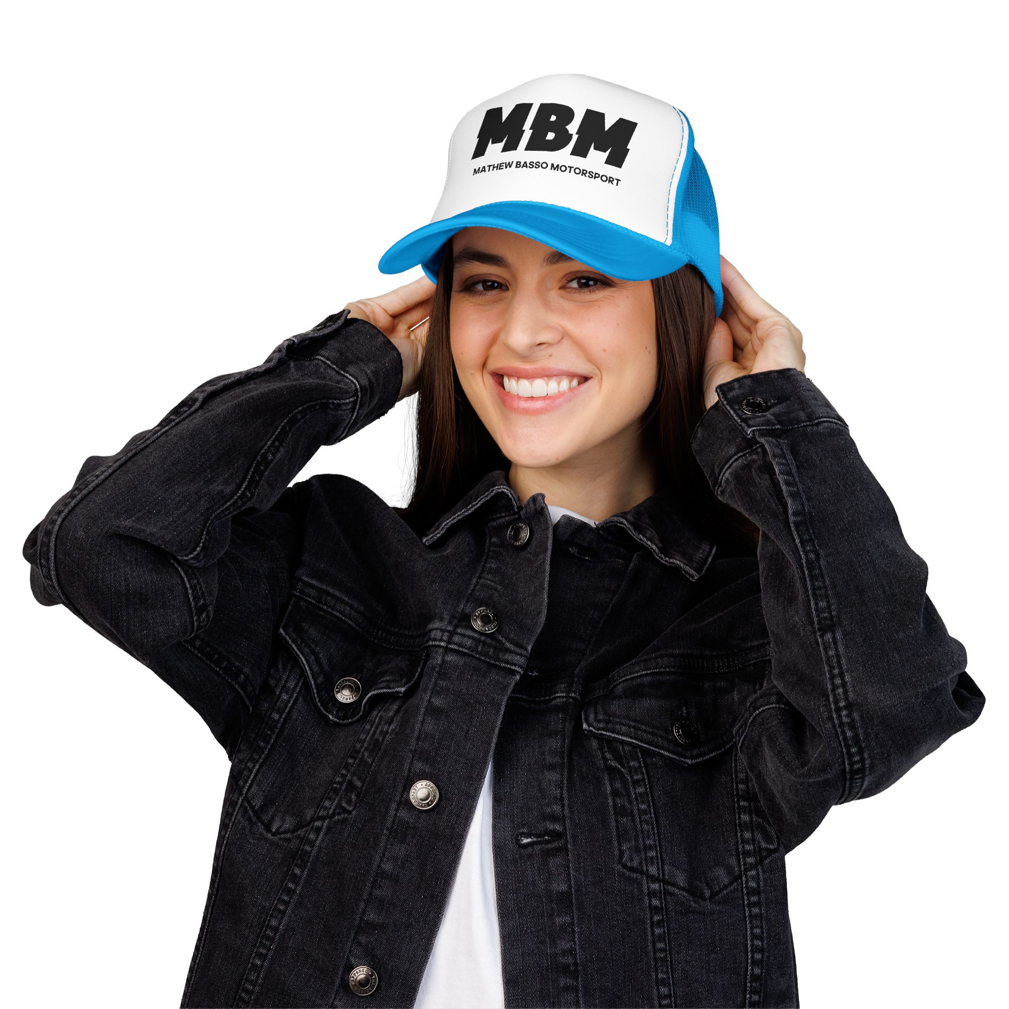 MBM Matthew Basso Motorsport Foam Trucker Hat | Racing Logo Cap - Image 21