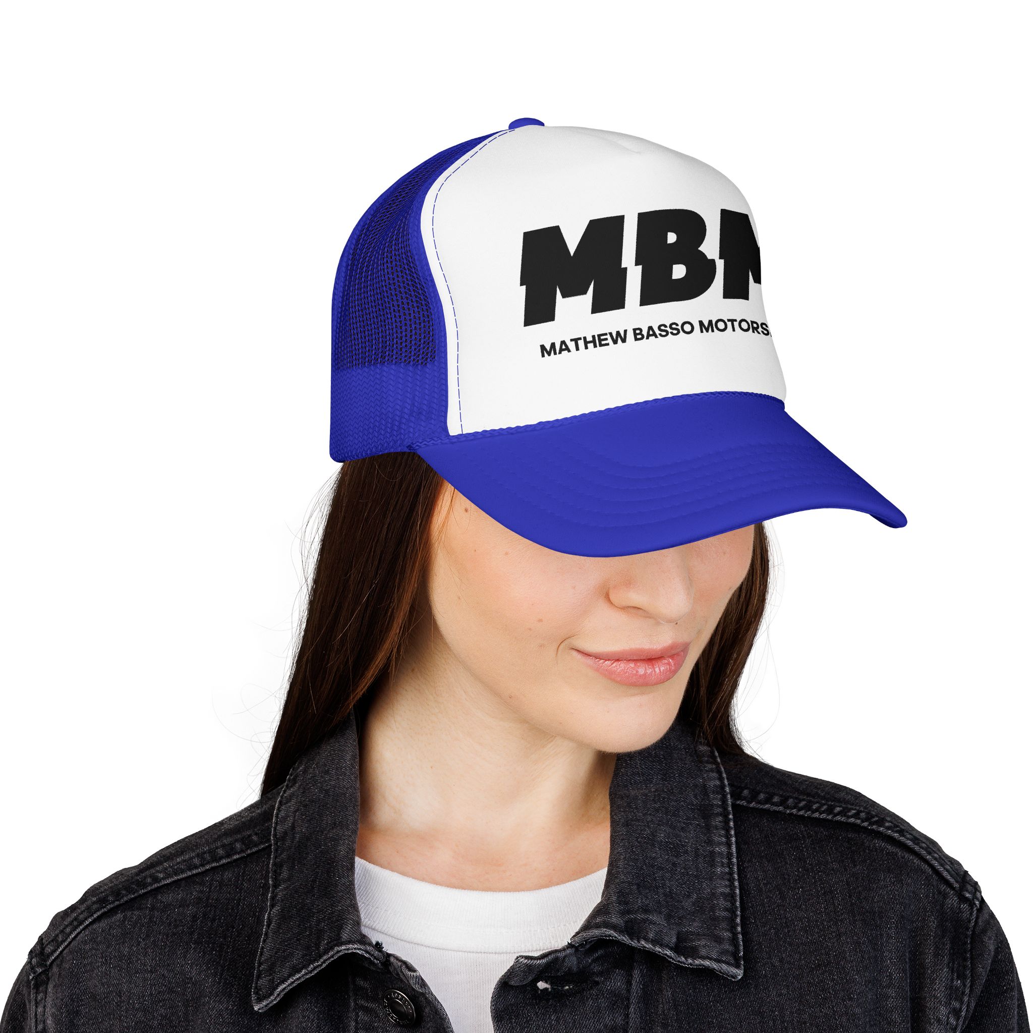 MBM Matthew Basso Motorsport Foam Trucker Hat | Racing Logo Cap - Image 65