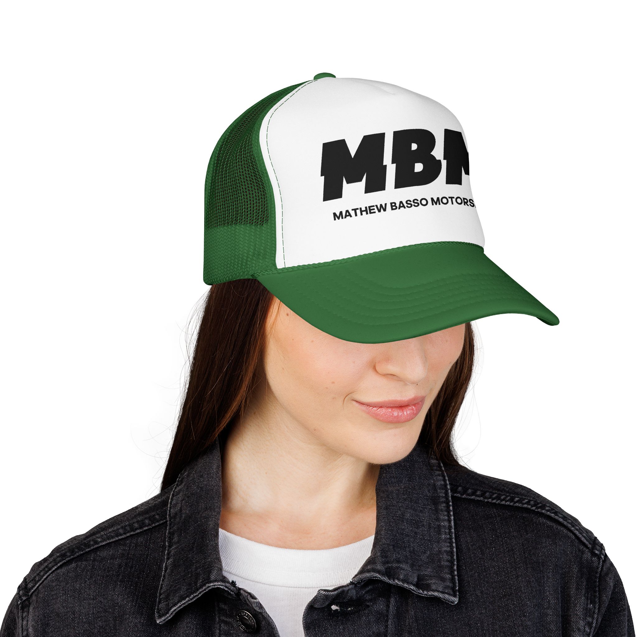 MBM Matthew Basso Motorsport Foam Trucker Hat | Racing Logo Cap - Image 41