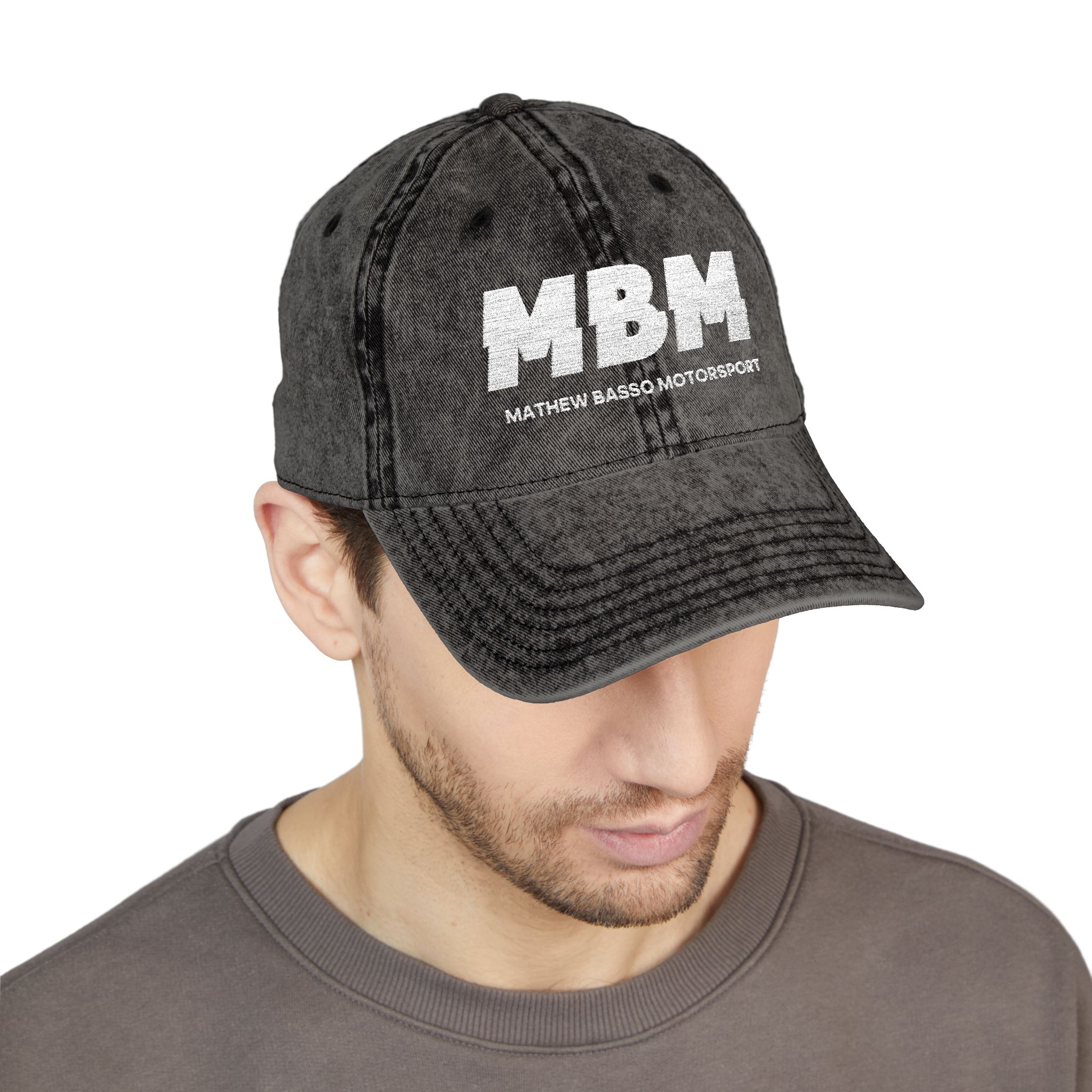 MBM Logo Vintage Cap | Embroidered Dad Hat - Image 5