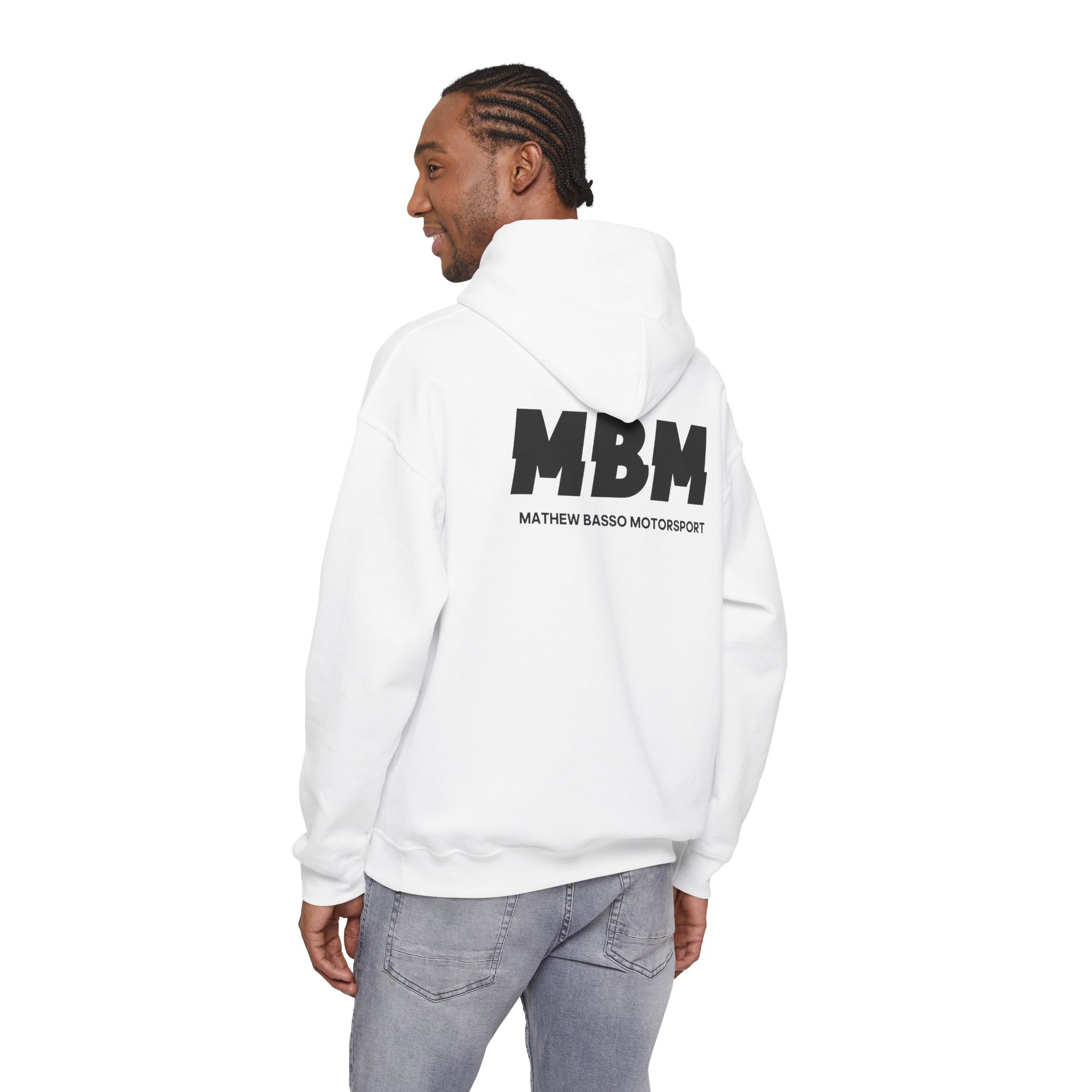 MBM Mathew Basso Motorsport Hoodie | Racing Logo Sweatshirt - Image 2