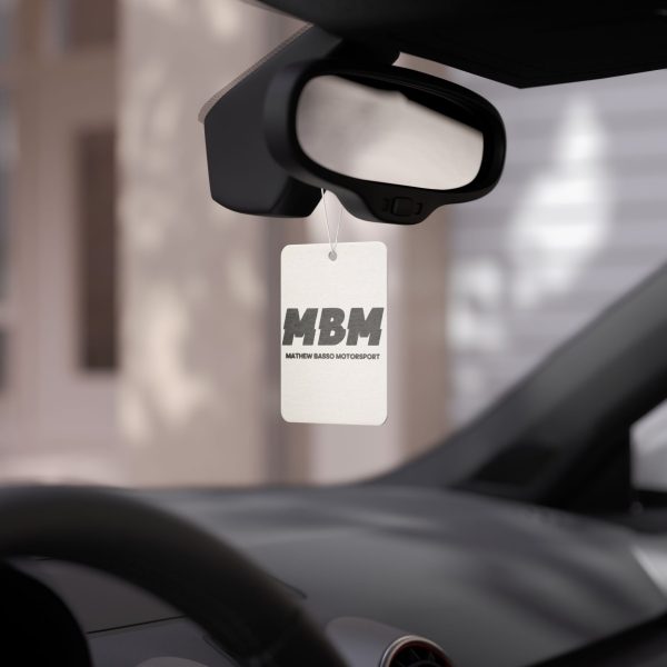MBM Motorsport Logo Car Air Freshener | Matte Racing Emblem
