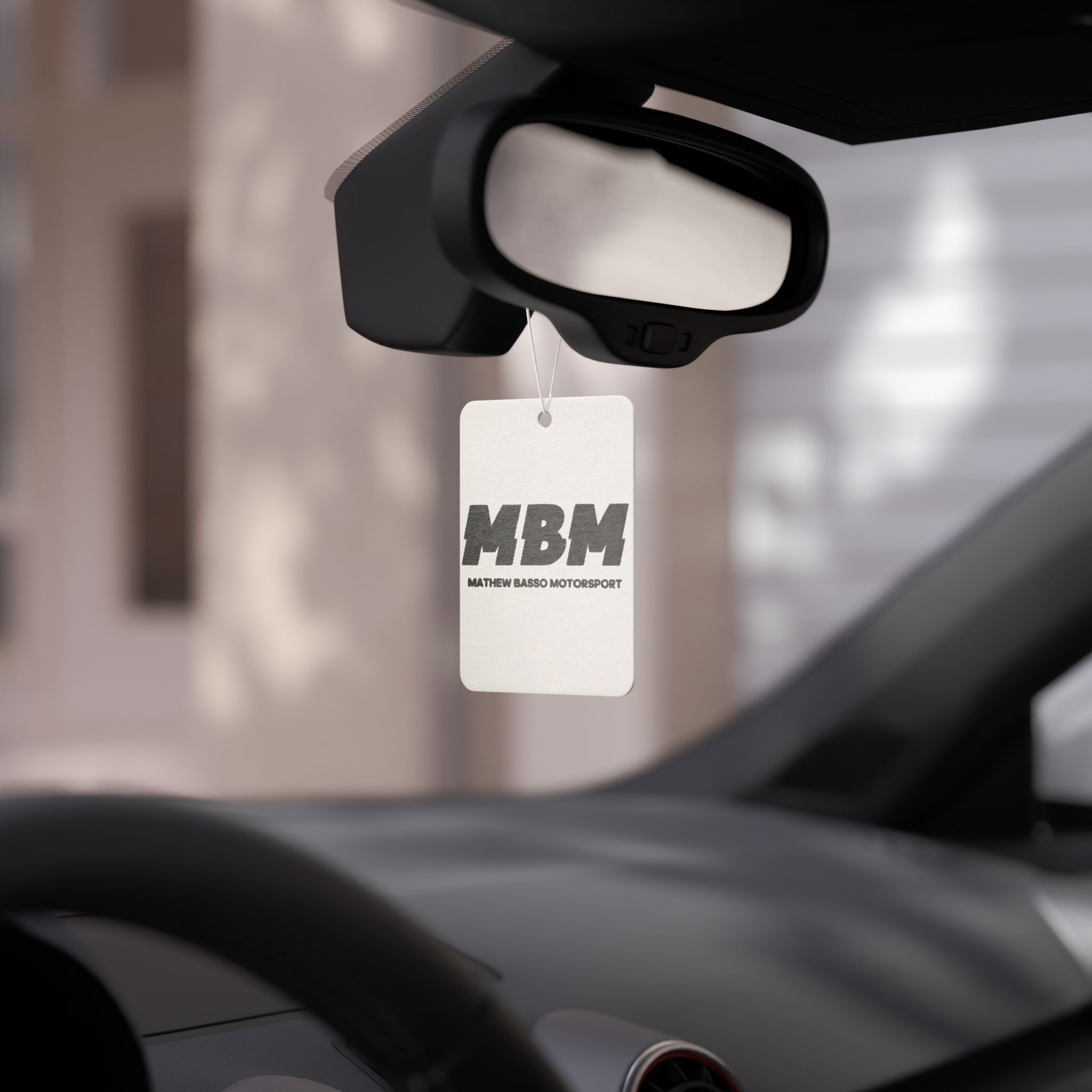 MBM Motorsport Logo Car Air Freshener | Matte Racing Emblem