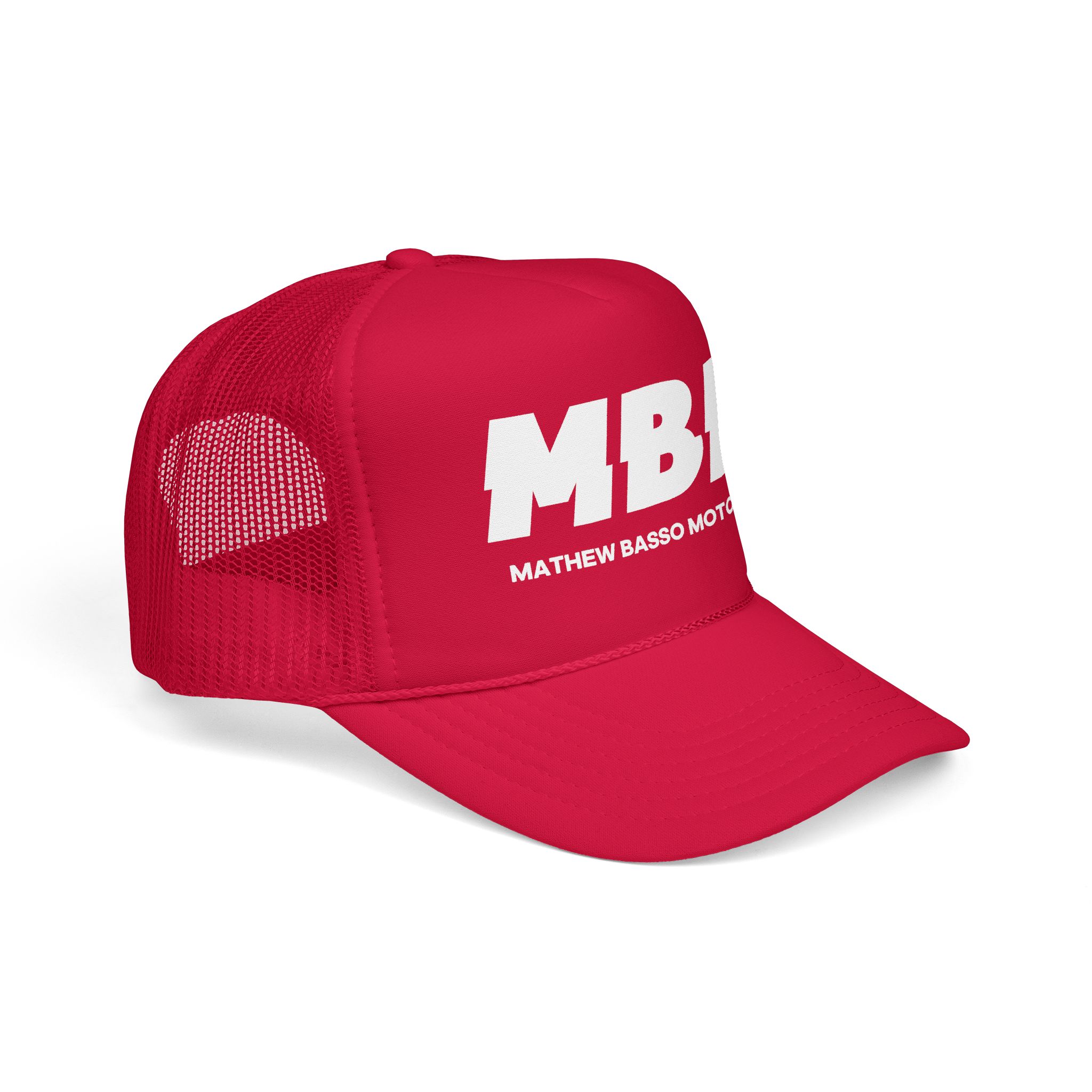 MBM Matthew Basso Motorsport Foam Trucker Hat | Racing Logo Cap - Image 74