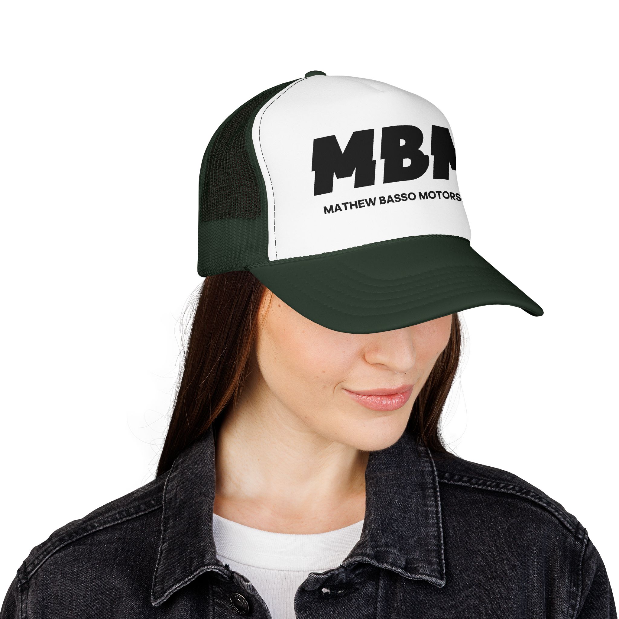 MBM Matthew Basso Motorsport Foam Trucker Hat | Racing Logo Cap - Image 29