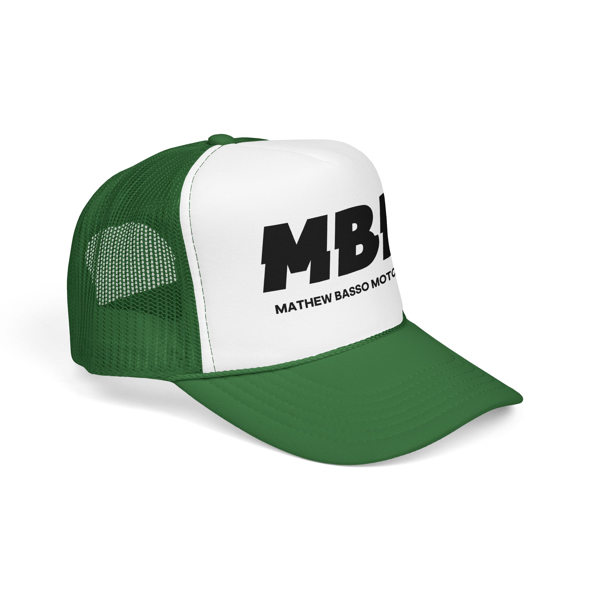 MBM Matthew Basso Motorsport Foam Trucker Hat | Racing Logo Cap - Image 38