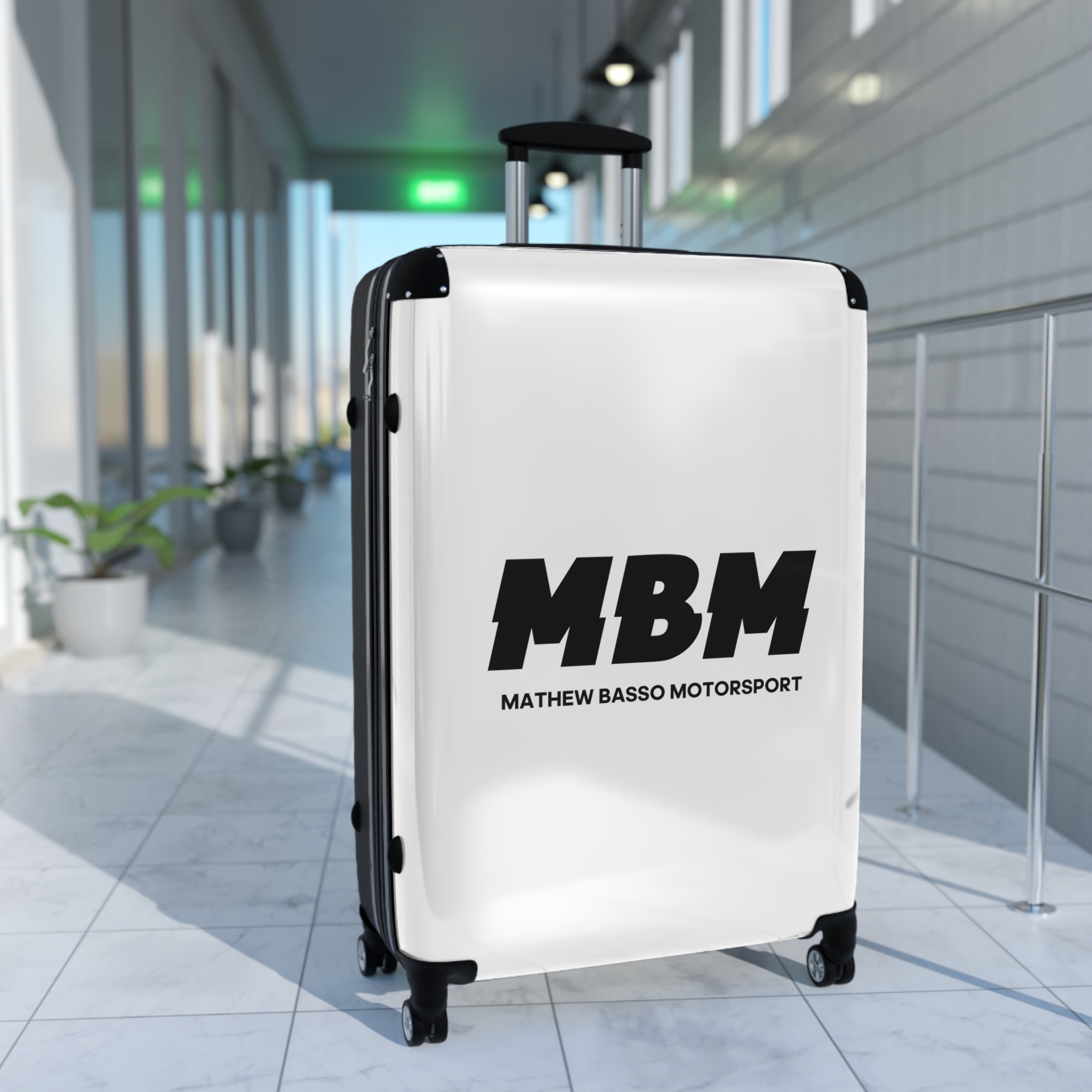 MBM Mathew Basso Motorsport Suitcase | Racing Logo Carry-On - Image 21