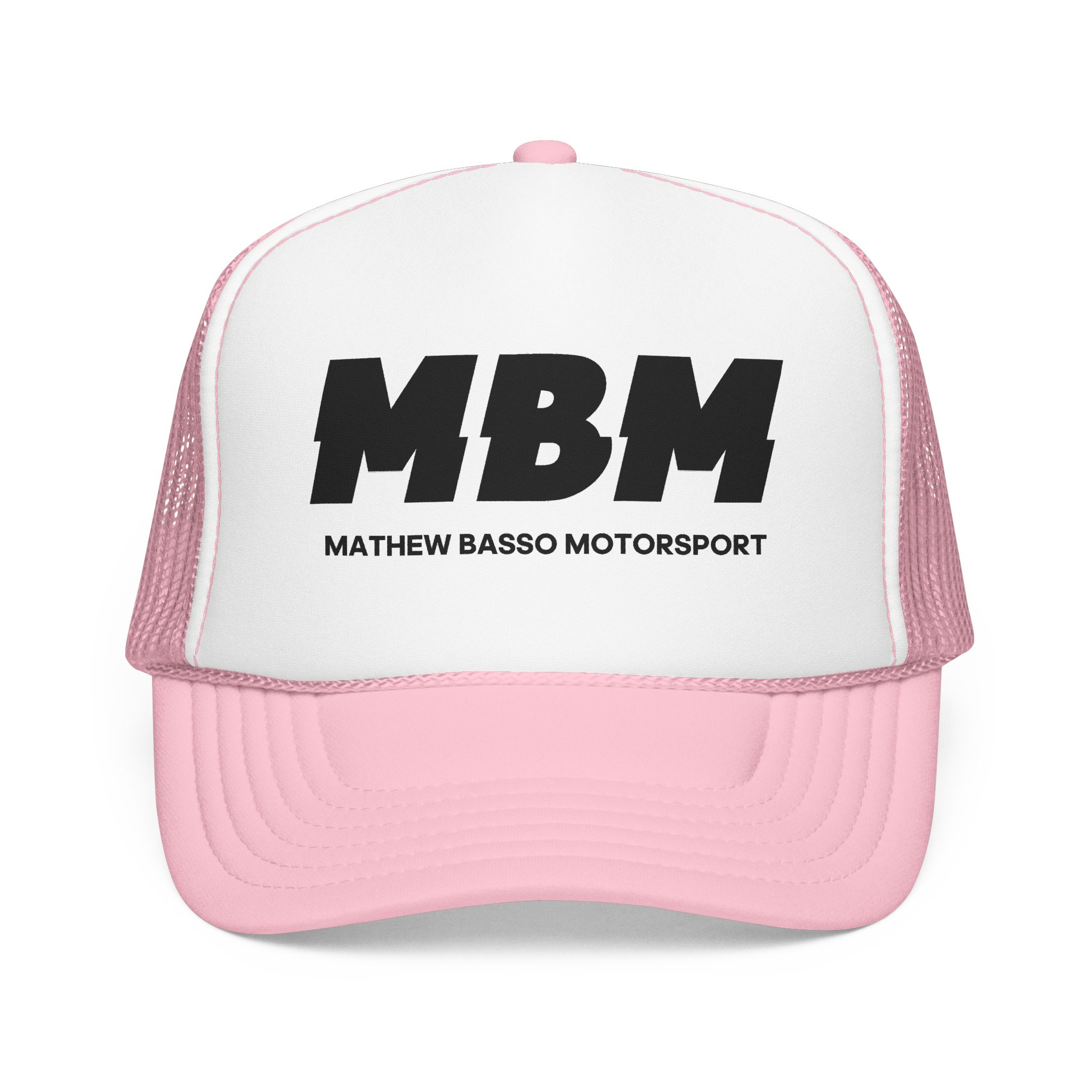 MBM Matthew Basso Motorsport Foam Trucker Hat | Racing Logo Cap - Image 43