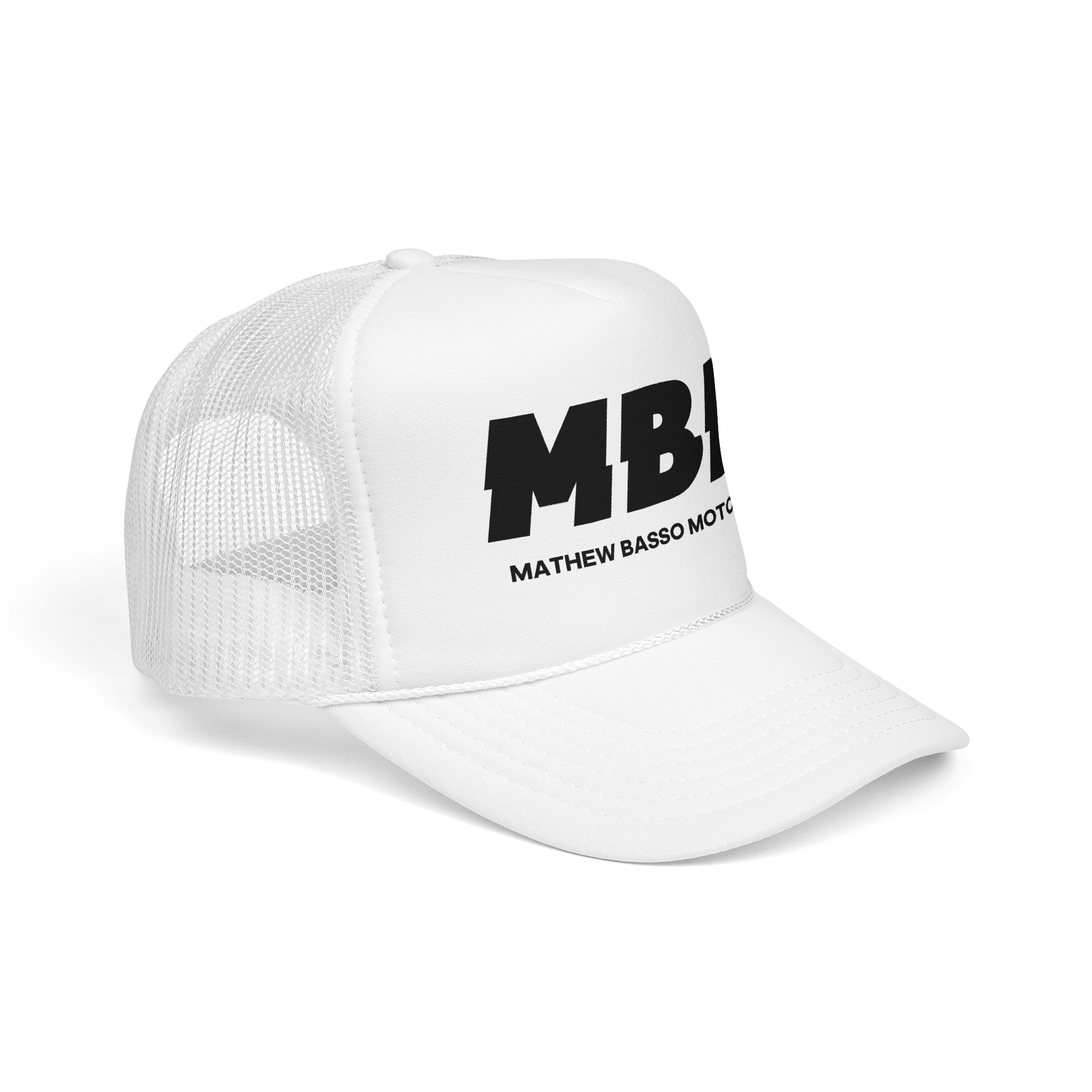 MBM Matthew Basso Motorsport Foam Trucker Hat | Racing Logo Cap - Image 68