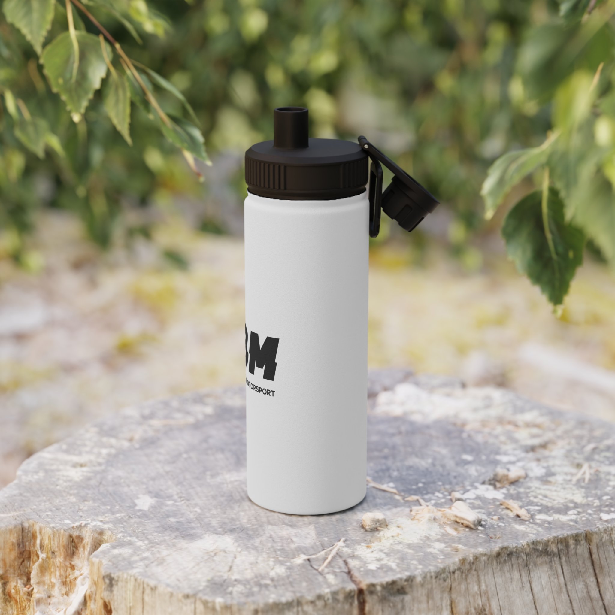 MBM Mathew Basso Motorsport Water Bottle | Stainless Steel Sports Lid - Image 7