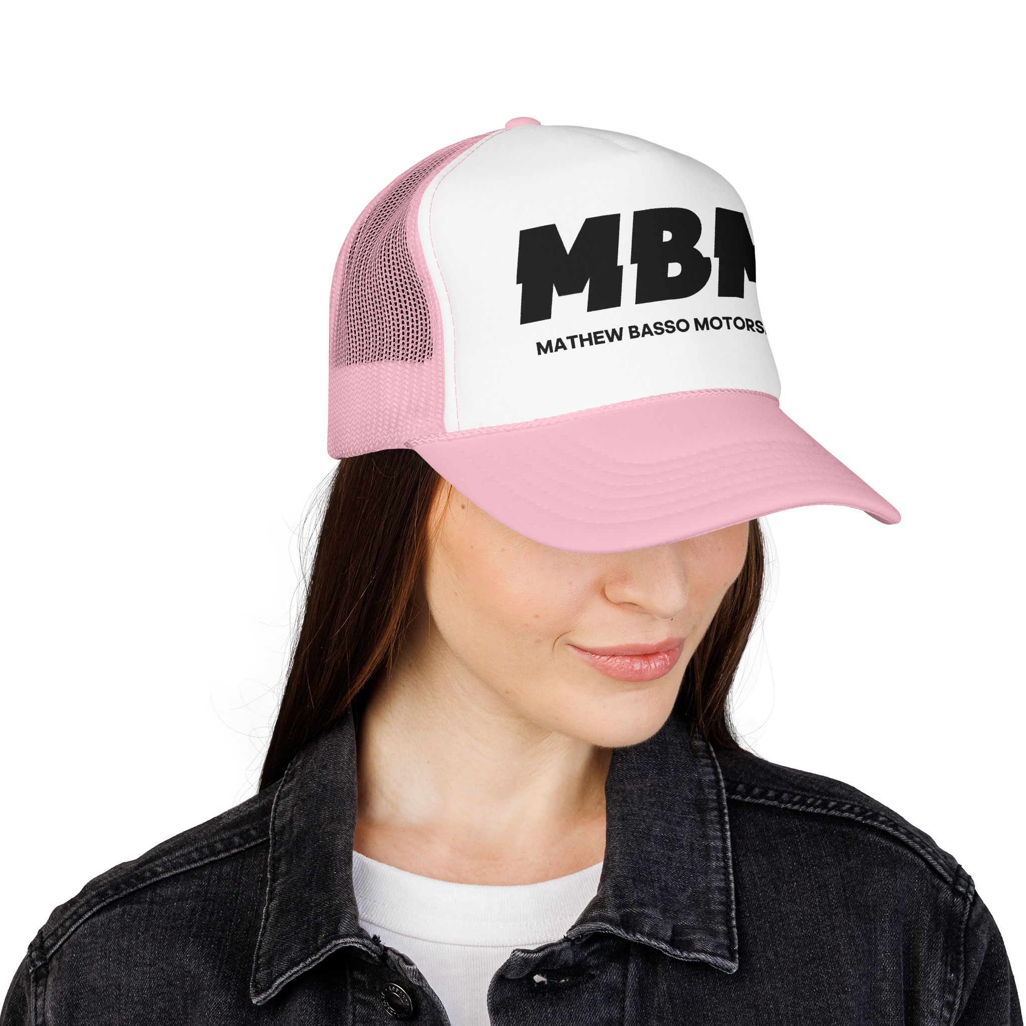 MBM Matthew Basso Motorsport Foam Trucker Hat | Racing Logo Cap - Image 47