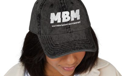 MBM Logo Vintage Cap | Embroidered Dad Hat
