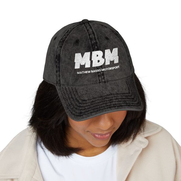 MBM Logo Vintage Cap | Embroidered Dad Hat