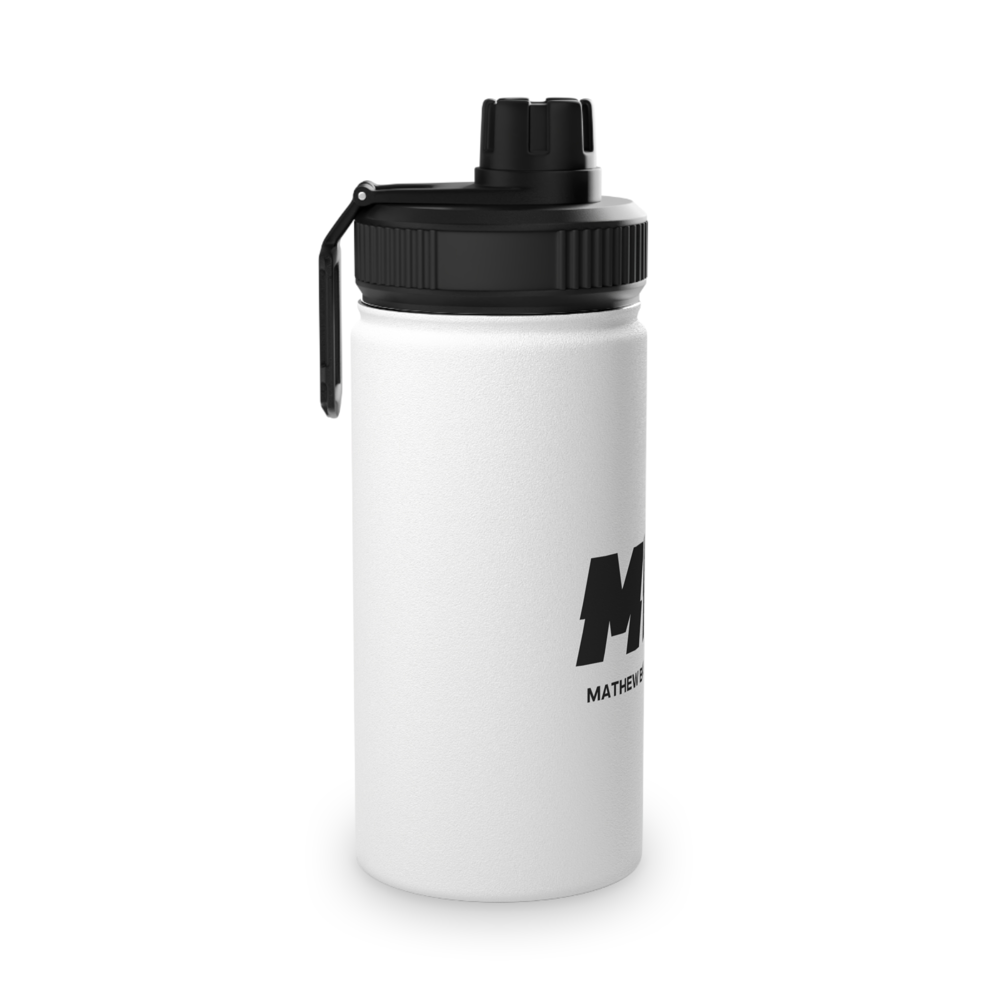 MBM Mathew Basso Motorsport Water Bottle | Stainless Steel Sports Lid - Image 10
