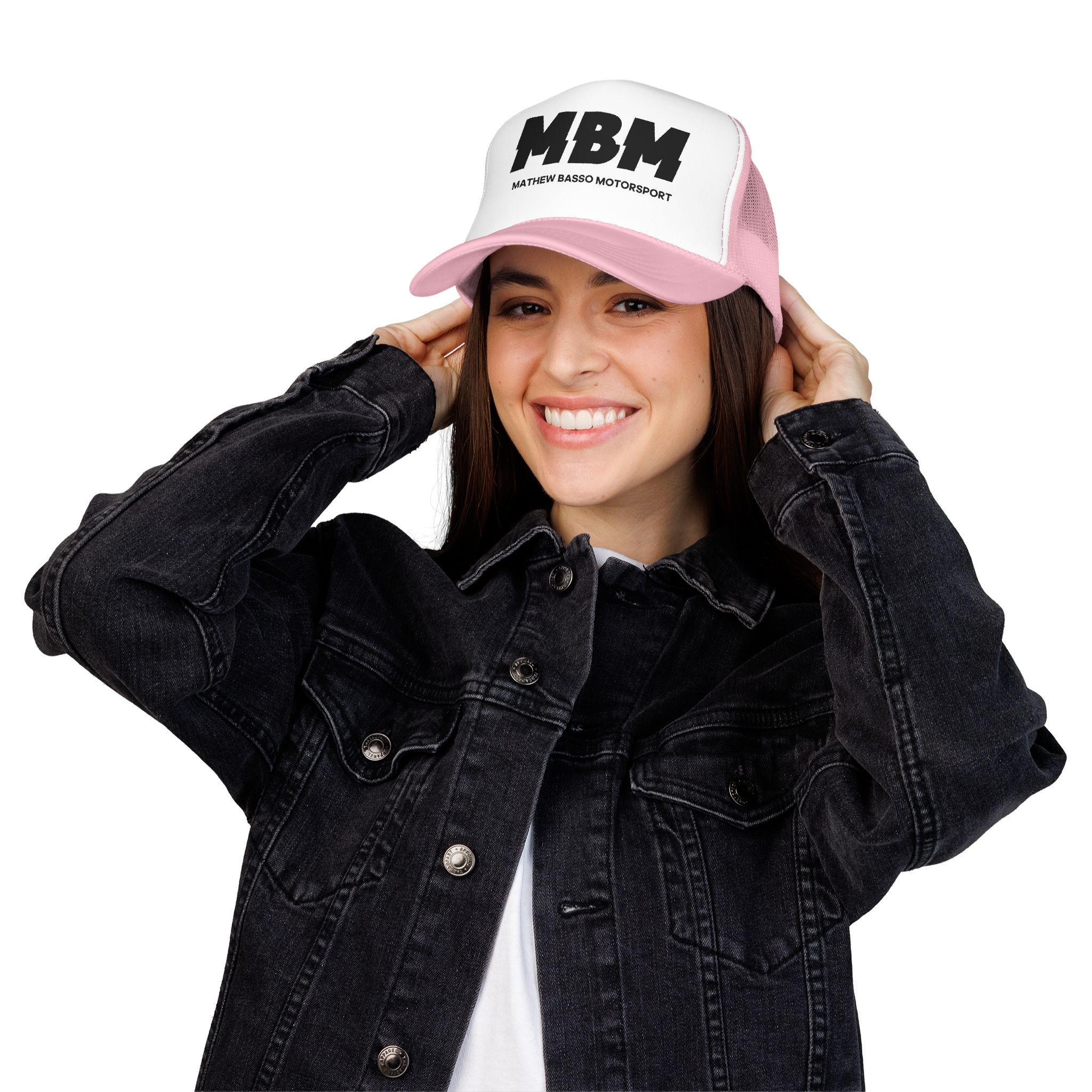 MBM Matthew Basso Motorsport Foam Trucker Hat | Racing Logo Cap - Image 45