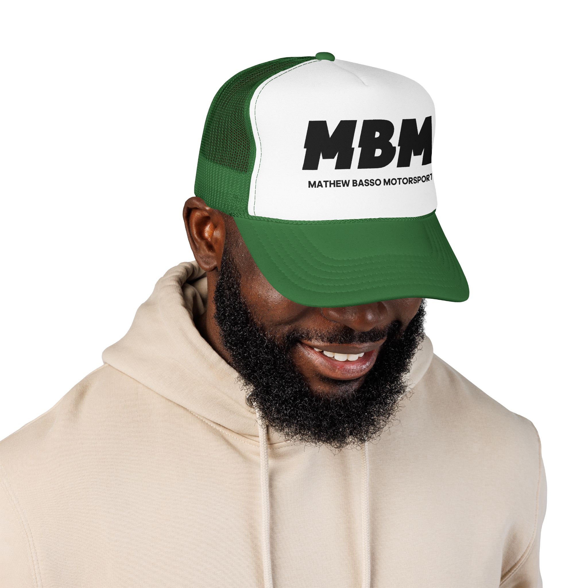 MBM Matthew Basso Motorsport Foam Trucker Hat | Racing Logo Cap - Image 40