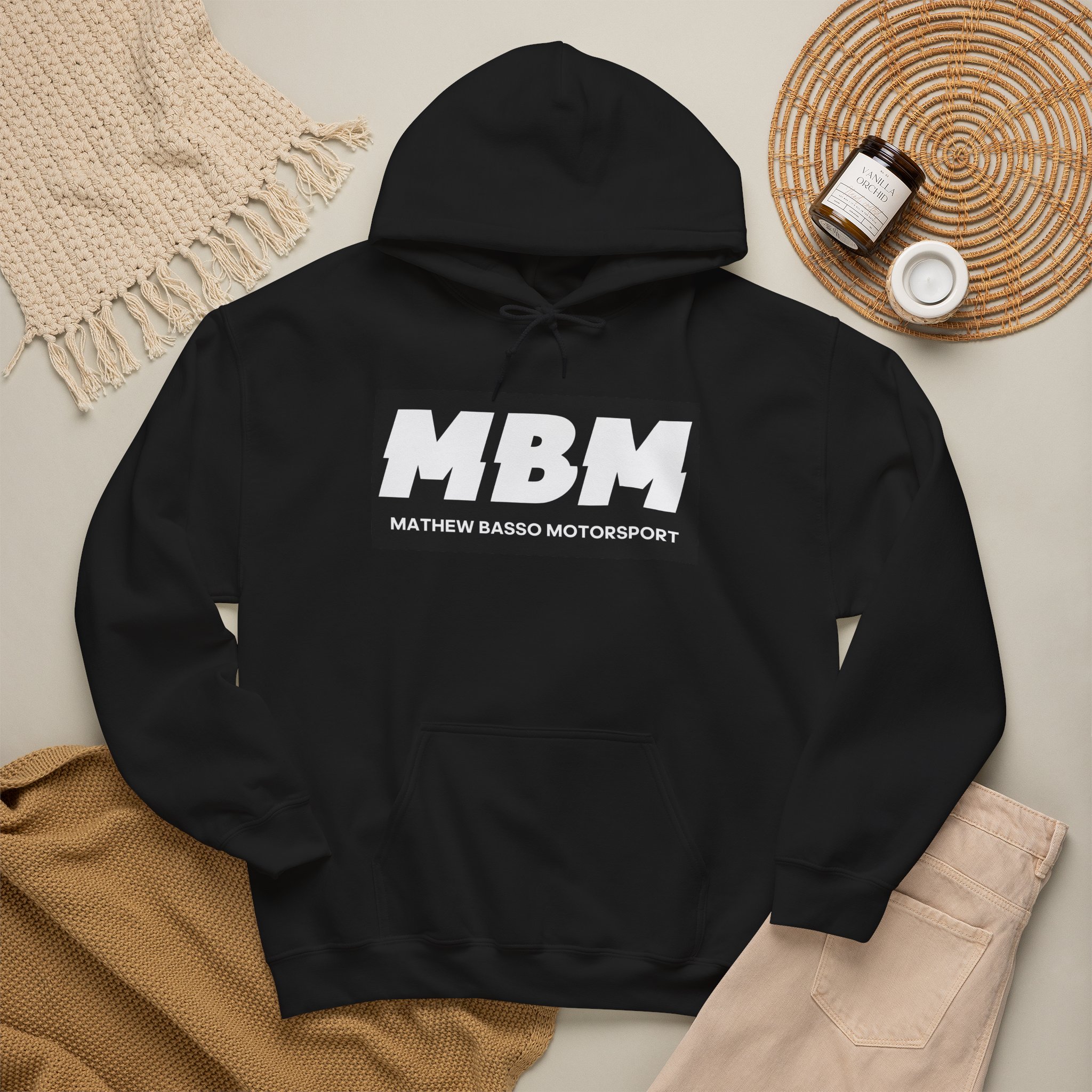 MBM Mathew Basso Motorsport Hoodie | Racing Logo Sweatshirt - Image 15