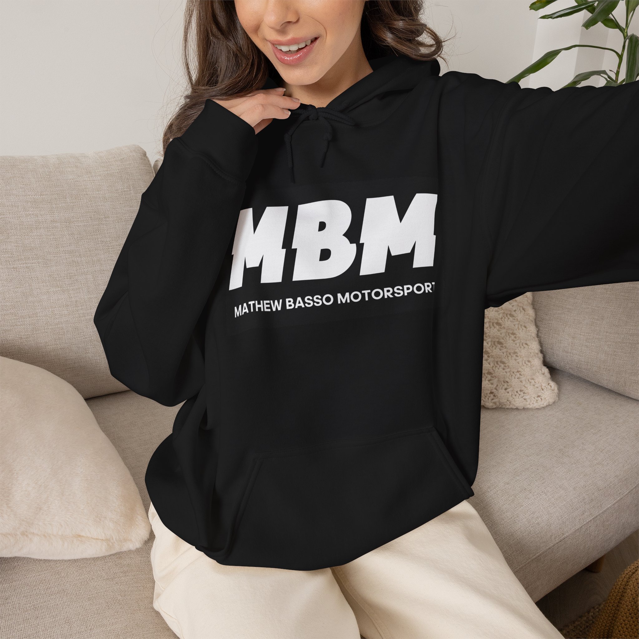 MBM Mathew Basso Motorsport Hoodie | Racing Logo Sweatshirt - Image 16