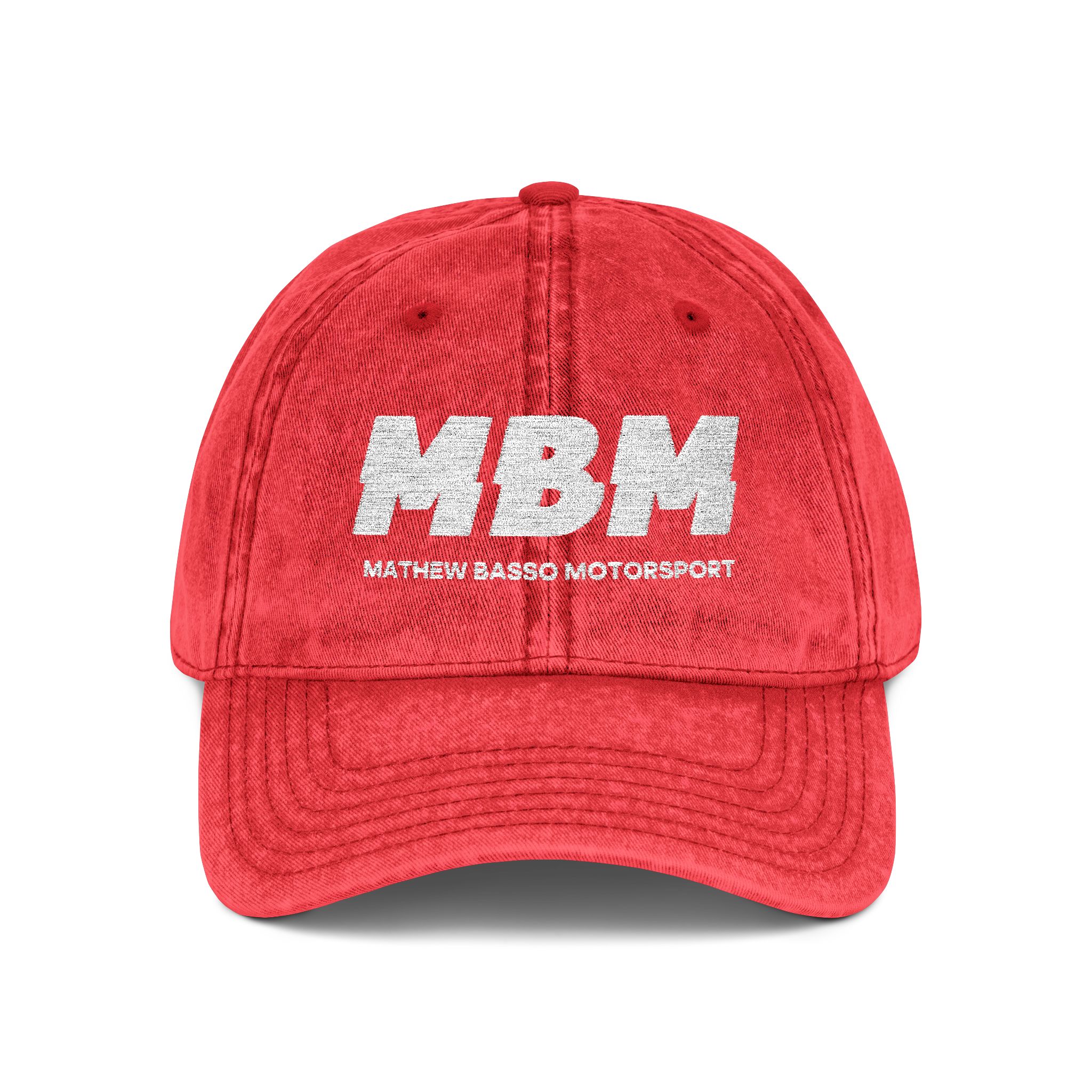 MBM Logo Vintage Cap | Embroidered Dad Hat - Image 8