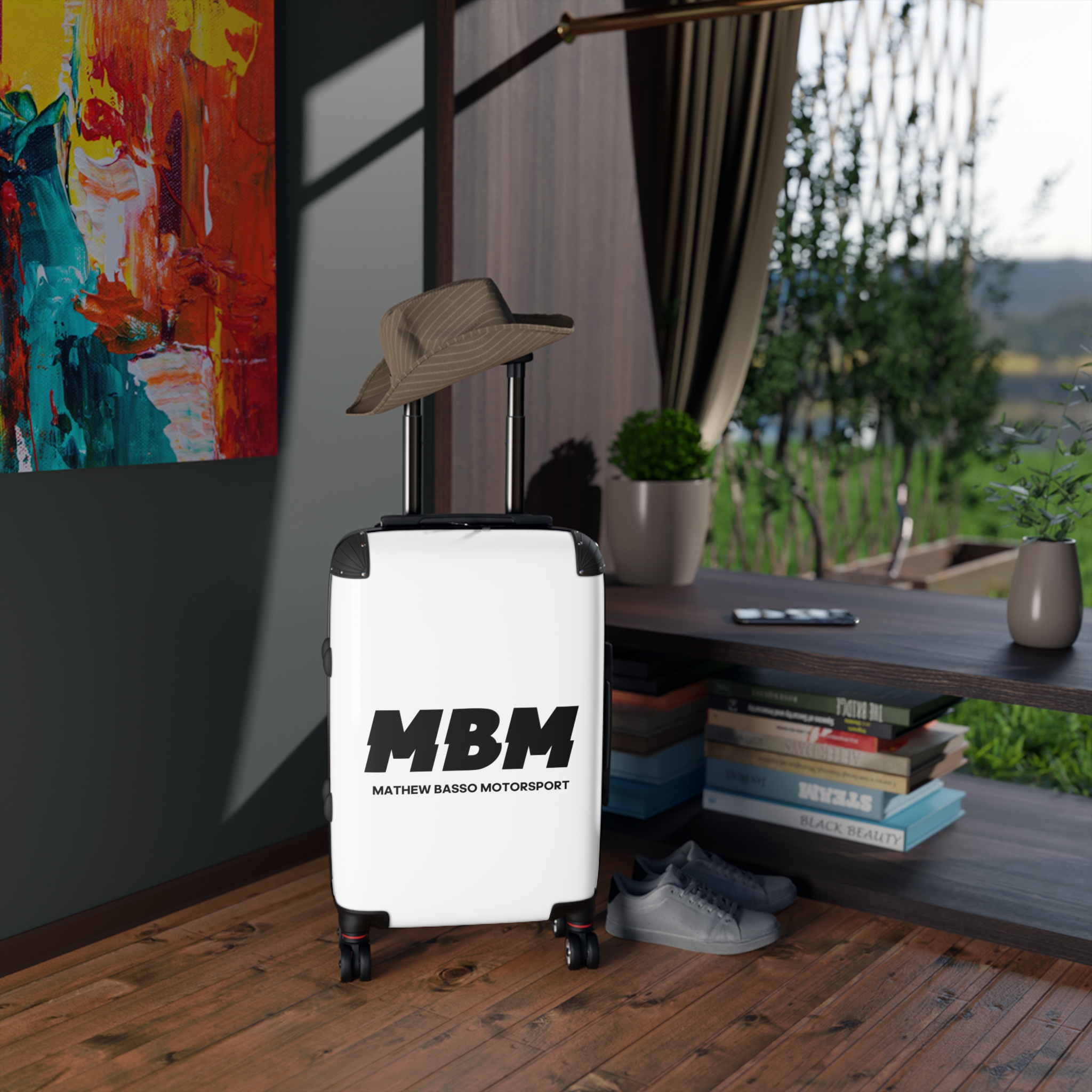 MBM Mathew Basso Motorsport Suitcase | Racing Logo Carry-On - Image 5