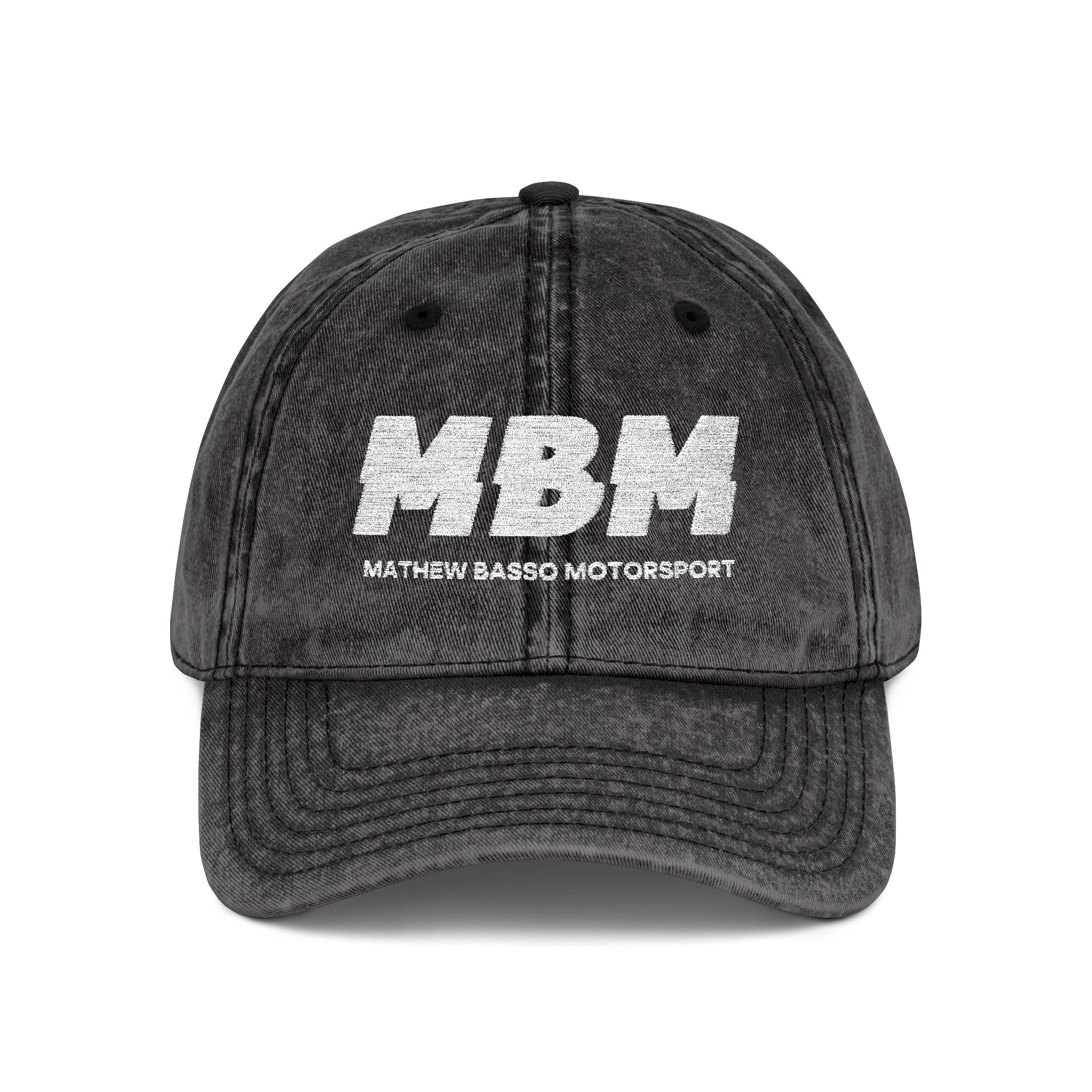 MBM Logo Vintage Cap | Embroidered Dad Hat - Image 2