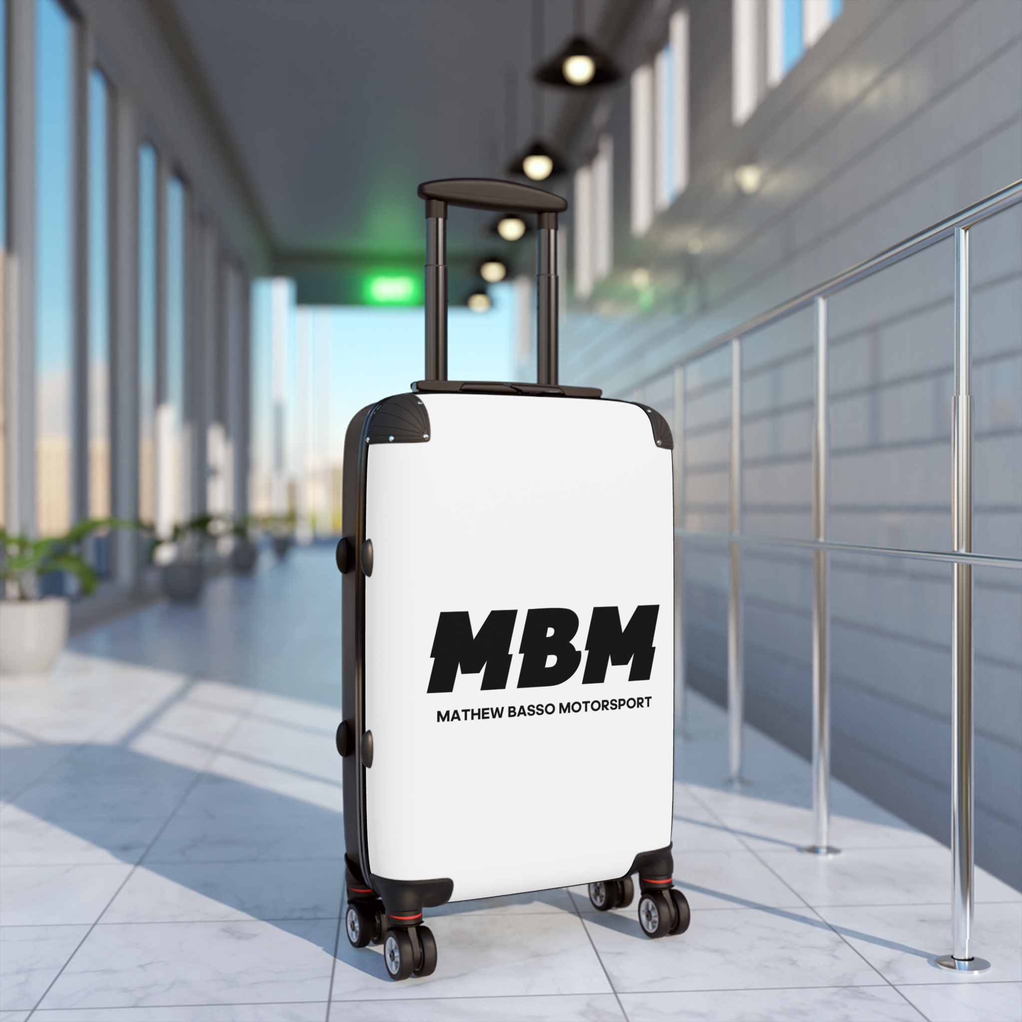 MBM Mathew Basso Motorsport Suitcase | Racing Logo Carry-On - Image 3