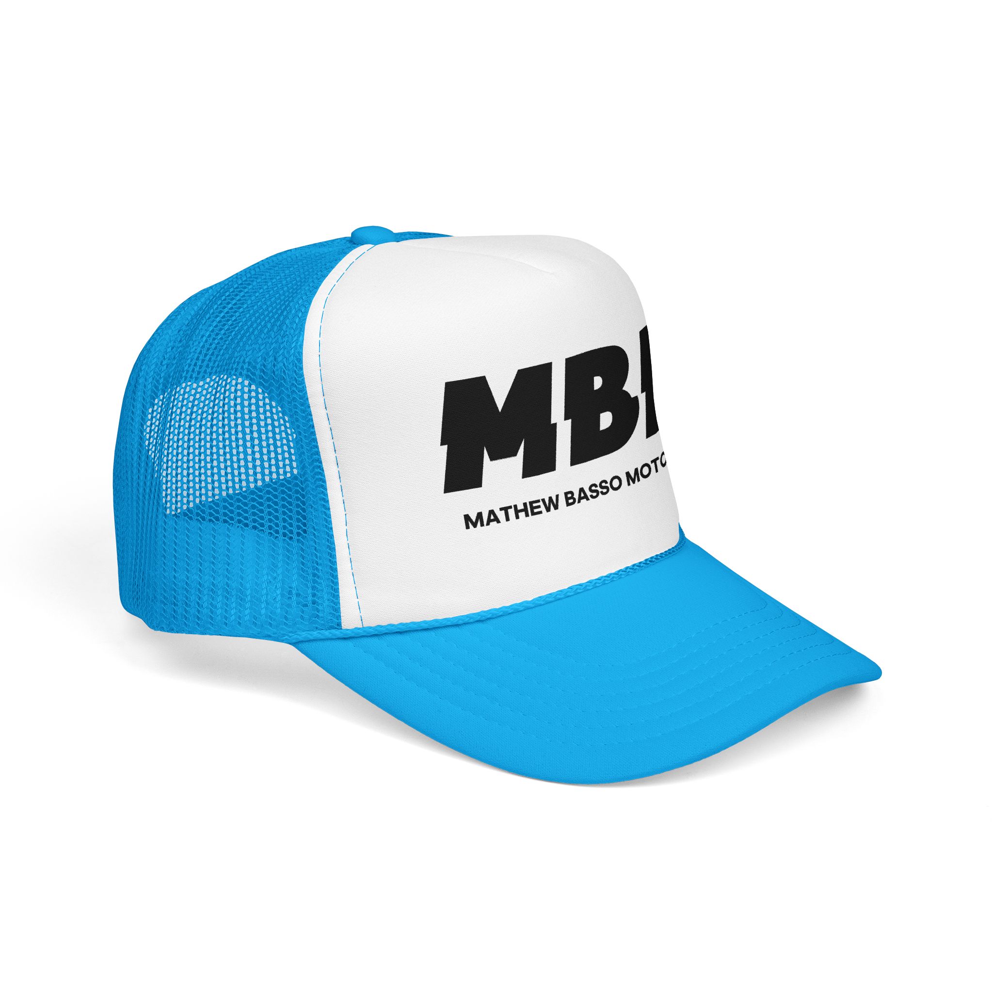 MBM Matthew Basso Motorsport Foam Trucker Hat | Racing Logo Cap - Image 20