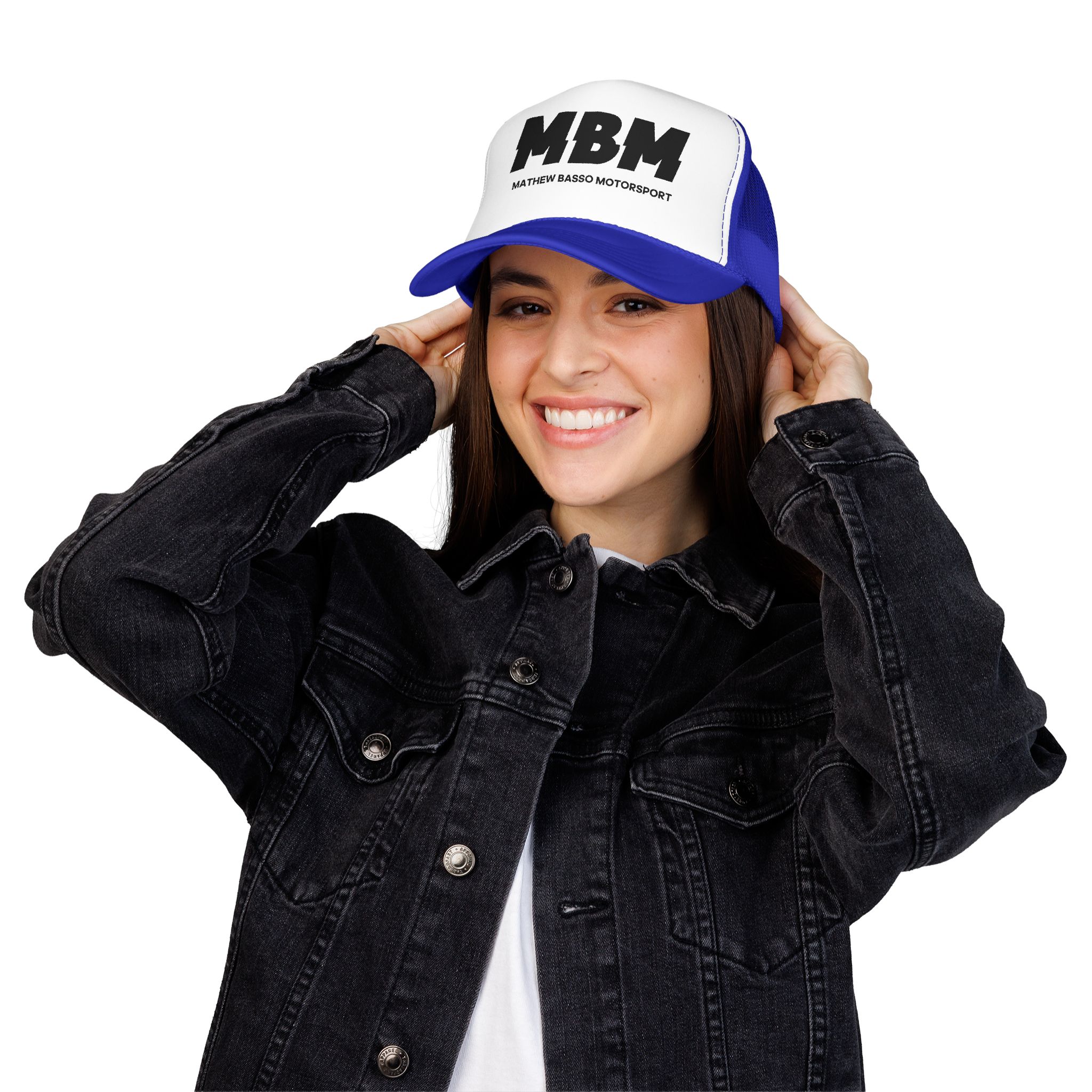 MBM Matthew Basso Motorsport Foam Trucker Hat | Racing Logo Cap - Image 57