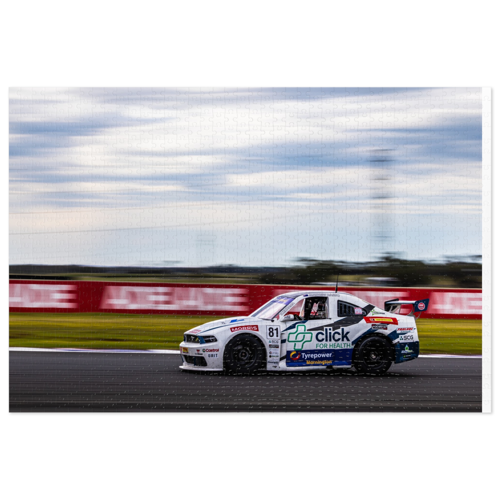 Race Car Photo Jigsaw Puzzle - Mathew Basso - Aussie Racing Car - Image 2